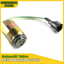 Solenoid Valve 0437411 0664202 for Hitachi EX400-3 EX400LC-3 EX450H-3C Excavator