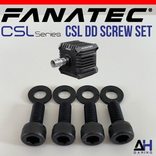 Fanatec CSL DD BLACK Mounting Bolt Set & Washers - CSL Series Screw Set - Picture 3 of 3