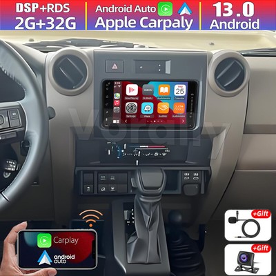 7'' Carplay For Toyota Land Cruiser 79 1983-2006 Android13 Car Stereo Radio GPS