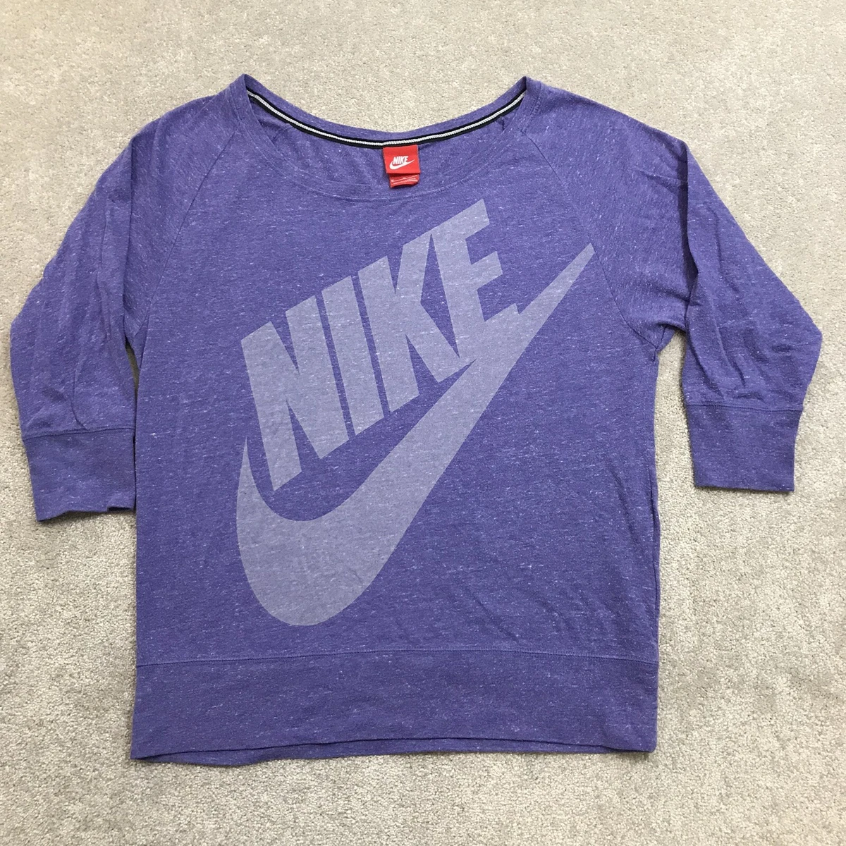 Grey and hotsell purple nike shirt