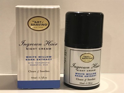 The Art Of Shaving Ingrown Hair Night Cream White Willow Bark