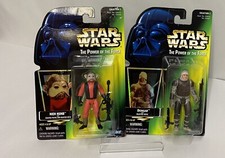 NEW Kenner Star Wars Power Of The Force Nien Nunb & Dengar Action Figure SEALED
