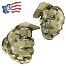 Men's Tactical Full Finger Gloves Army Military Hunting Shooting Cycling Mittens