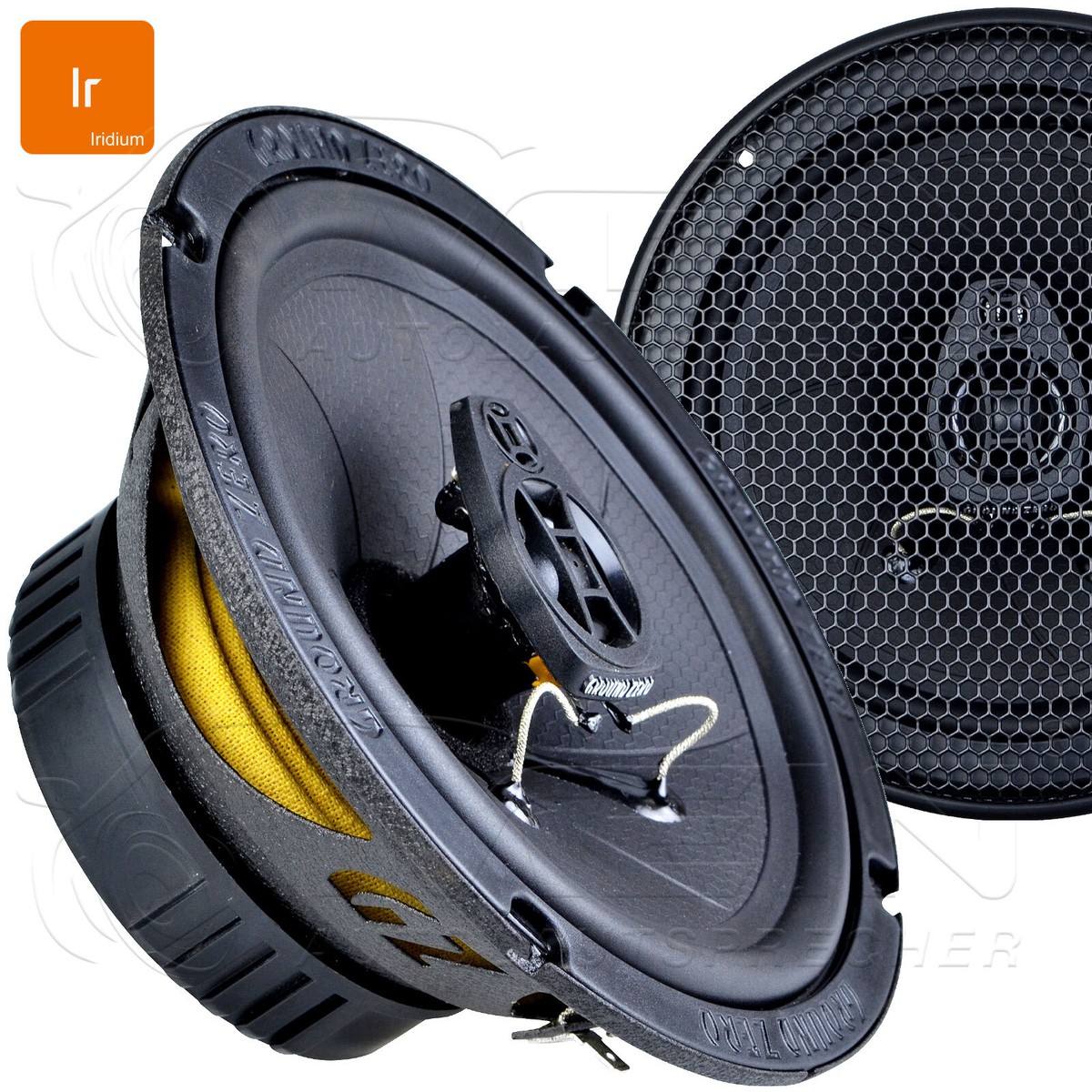 GROUND ZERO LAUTSPRECHER Für AUDI A3 8P 8P1 2003-2012 Front Tür 120W