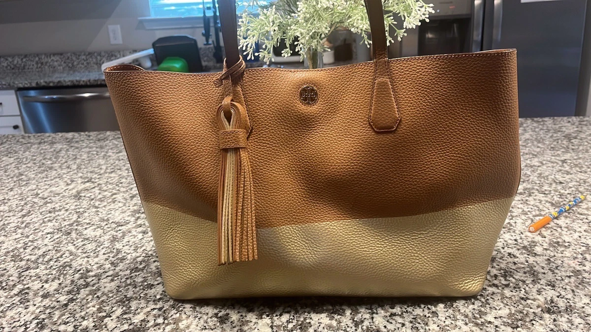 Tory Burch Leather Perry Tote Bag