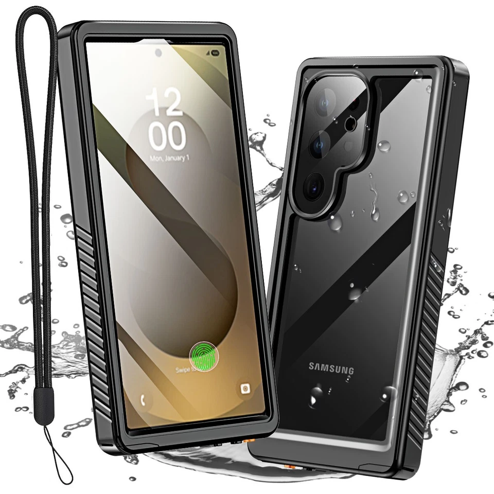 Funda Impermeable para Samsung Galaxy S25 Ultra/S25+/S25 Cuerpo Completo Cubierta Antigolpes Foto 2 de 4