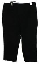 Elana by Tanner Pull On Pants Size 18 Black denim (nn34)