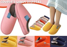 Ladies Memory Foam Slippers Women Washable Warm Fur Slip On Winter Mules Shoes