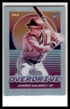 2021 Panini Chronicles Overdrive Holo #7 Jarred Kelenic Seattle Mariners