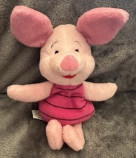 Disney's Mattel WINNIE THE POOH PIGLET Beanbag Friends Plush Arcotoys Inc