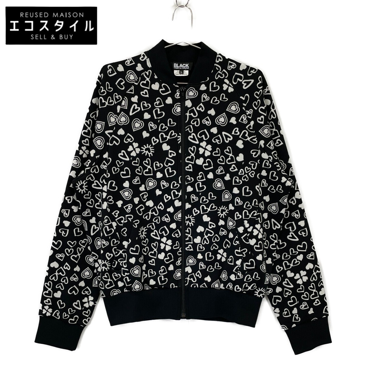 Blackcommedesgarcons Blackcom Degarson 1J-T001 22Aw Black Heart 