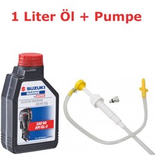 Motul Suzuki Getriebeöl mit Getriebeölpumpe für Außenborder und Z-Antriebe