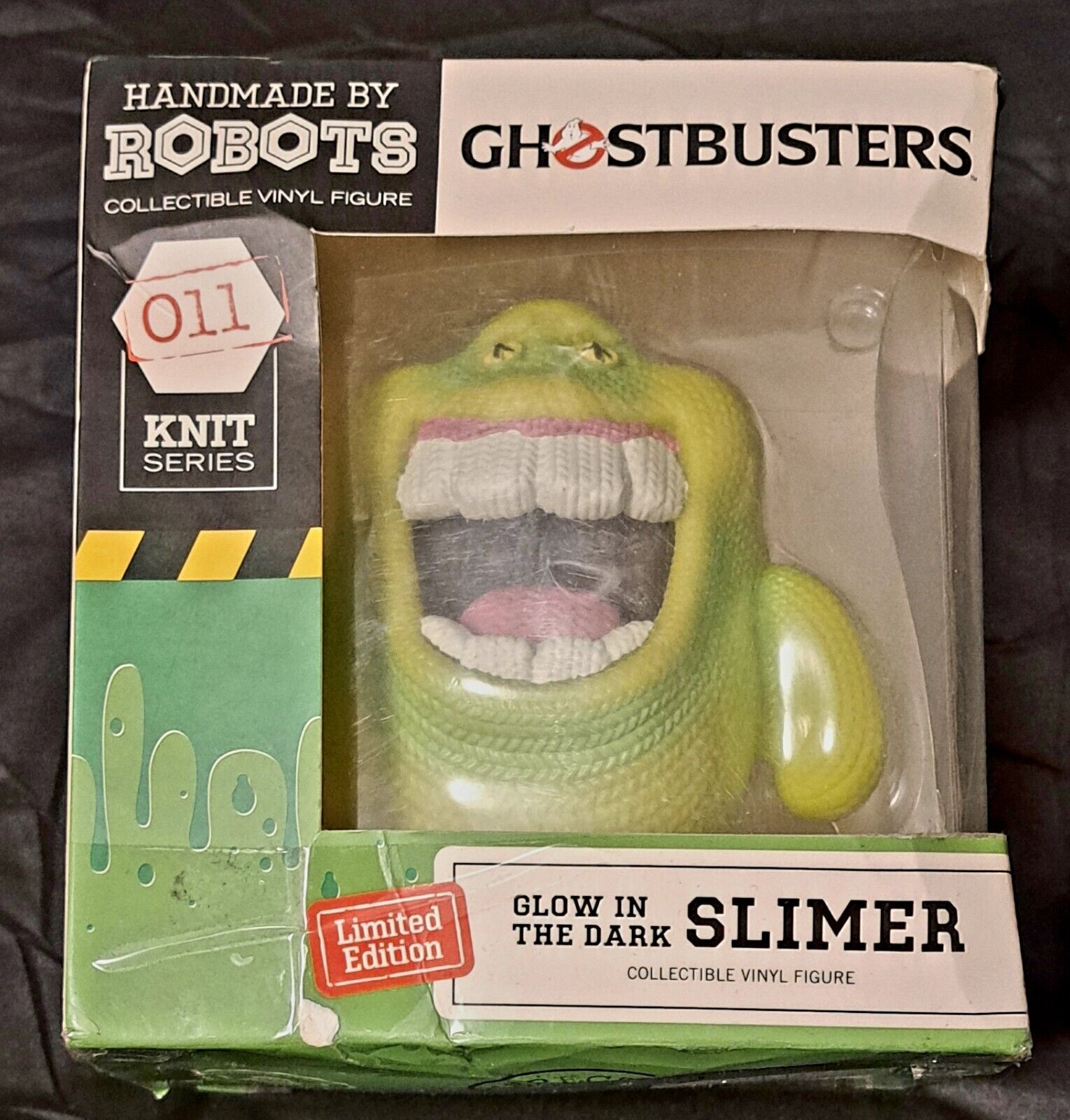 2021 Ghostbusters Limited Edition Knit Series Glow in the Dark Slimer NEW IN BOX