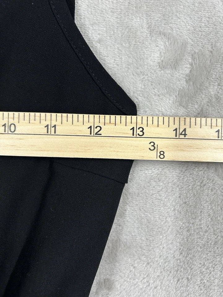 Ya Los Angeles Women's Black Dress Silk Blend Size Small Excellent Condition — 第 4/4 张图片