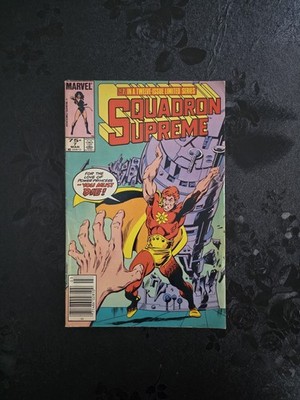 Marvel Comics Squadron Supreme #7 Newsstand 1986