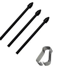 3 Package S Pen Pro Nibs Tips Replacement for Samsung Galaxy S Black
