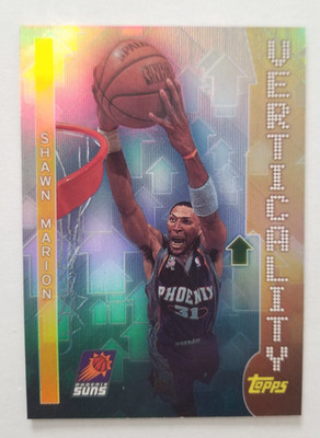 2002-03 Topps #V1 Shawn Marion Verticality Phoenix Suns