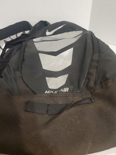 Mochila Y2K Vintage Nike Air Max Verde Negro Plata Lona Encerada - Imagen 2 de 14