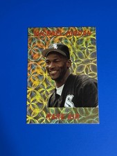 1994 Rare Air Promo Baseball MICHAEL JORDAN Gold Vinyl Prism (1 Of 10,000) *B*