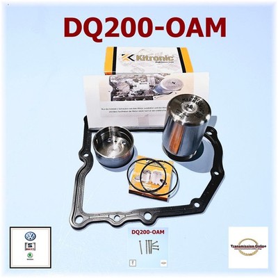OAM DQ200 repair kit pressure accumulator mechatronics 7 speed DSG transmission P189C, P17BF
