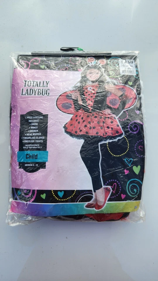 Disfraz Totally Ladybug 7 Piezas Niño Mediano 8-10 Foto 2 de 3