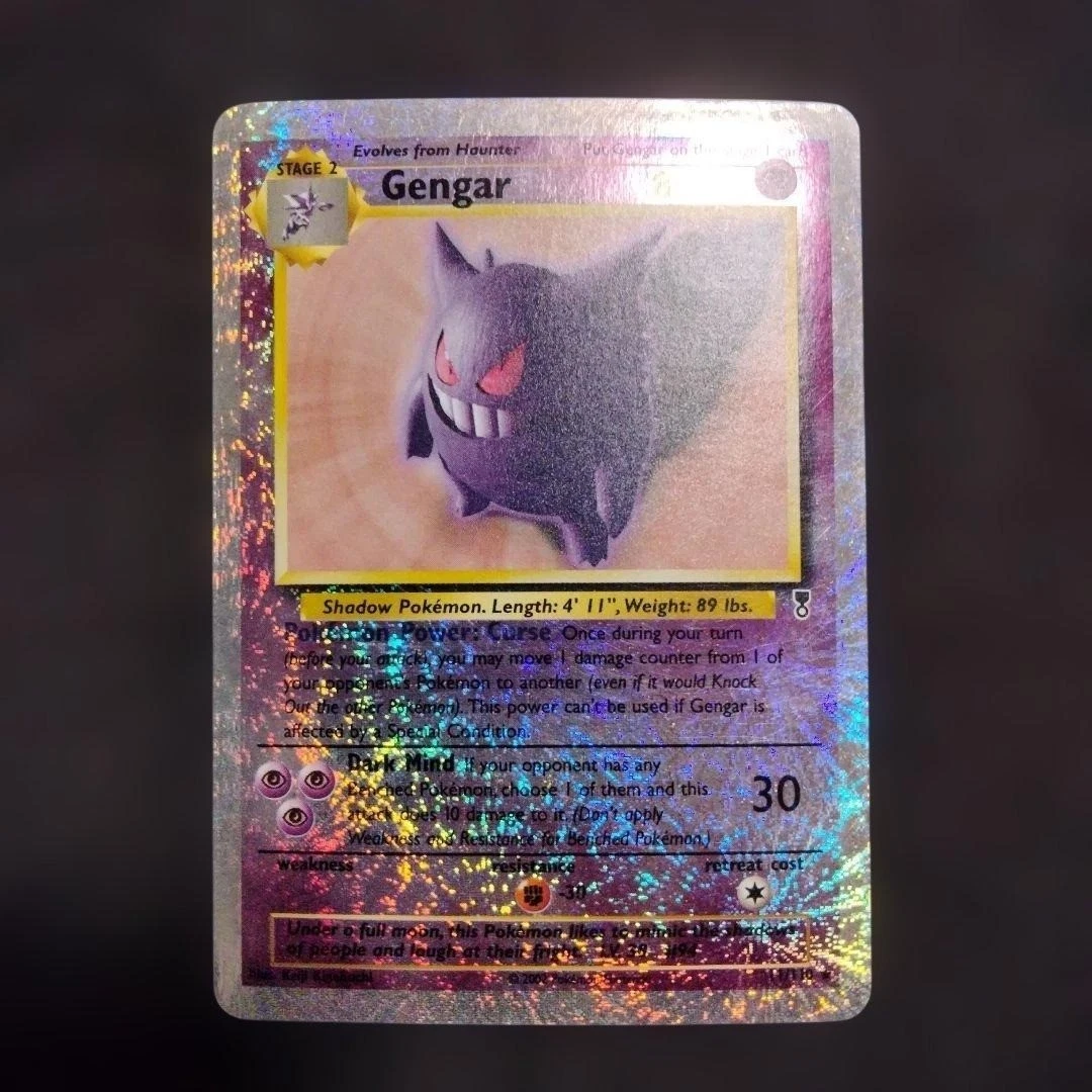 Gengar Pokémon TCG Legendary Collection Individual Collectible