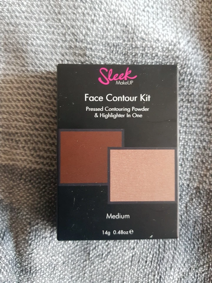 Sleek Make Up MEDIUM Highlight Face Contour  &Highlighter In One BNIB - Image 2 of 2