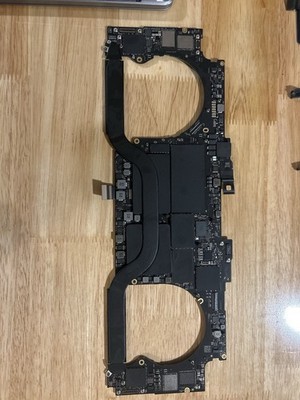 Apple MacBook Pro 16  2019 A2141 Logic Board   Intel / AMD NO Heatsink  Untested