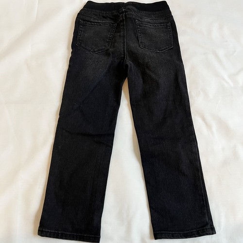 Old Navy boys 4t green linen shirt and 4t black karate skinny jean - Picture 6 of 7