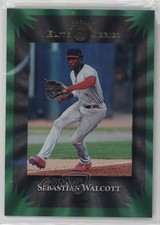 2025 Panini Donruss Elite Series Green Lazer Sebastian Walcott #10 0hv6
