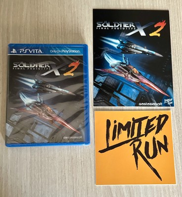 Söldner X-2 NEU SEALED Limited Run Games PS Vita PlayStation PSV LRG SELTEN
