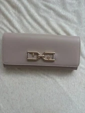 FURLA Long Wallet Beige Excellent Condition 12 Card Slots