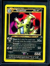 2001 Pokemon Neo Discovery Tyranitar 1st Edition 31/75 (A) on eBay