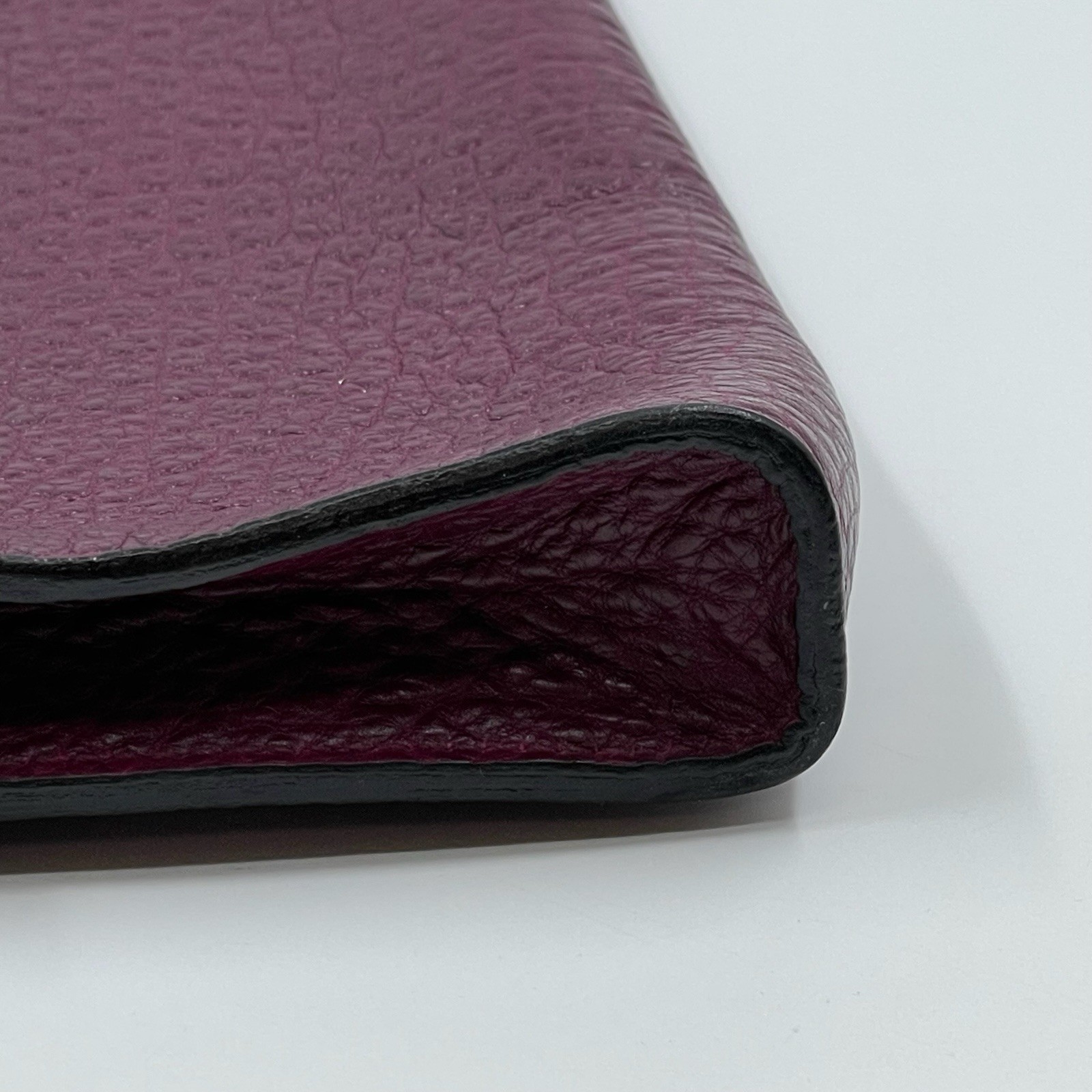 Burberry cowhide solid colour lychee pattern name… - image 10