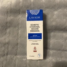 LAVIOR Diabetic Hydrogel Wound Dressing, 1 oz Ex. 6/29/2026, New Damaged Box