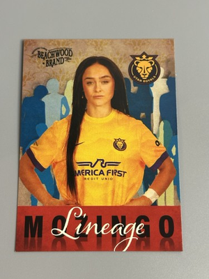 #ad Brecken Mozingo 2025 Parkside Beachwood Brand Lineage Insert #24 Utah Royals $9.99