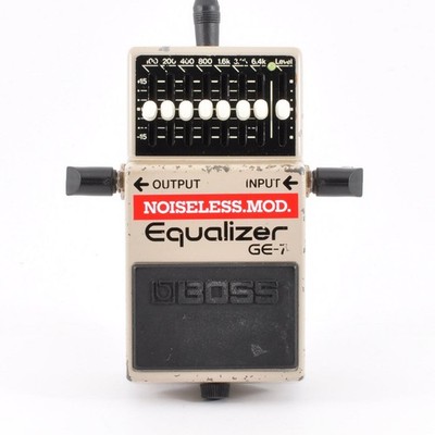 ギター BOSS GE-7 Boss GE-7 Modified Noiseless Equalizer MIJ 1988 Effects