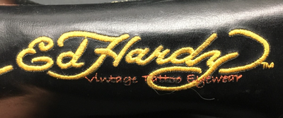 Vintage Ed Hardy VTG Tattoo Skull Butterflies and Roses Sunglasses + Dragon Case Vintage Ed Hardy Skulls and Roses Tattoo Eyewear Sunglasses  main image 4
