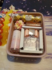 Next Just Pink Luxury Bubble Bath  Perfume Body Mist In Decorated Gift Basket 