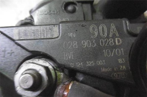 LICHTMASCHINE Volkswagen Golf IV Berlina (1J1)(10.1997->2004) AZD 2001 28903028