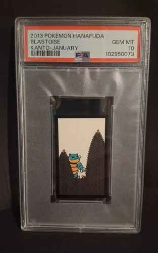 2013 Hanafuda-Kanto- January Blastoise PSA 10