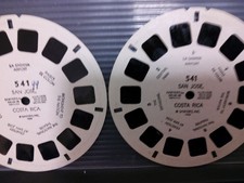 VIEW MASTER REELS 541 QTY 2-1 is Variant " SAN JOSE,COSTA RICA" 1946
