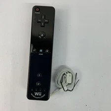 Nintendo Wii Motion Plus Inside Remote Controller RVL-036 Black
