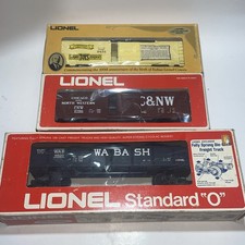 Vintage LIONEL Lot Of 3 O Gauge Train Cars in Box 9820, 9786 9434 Pre Owned