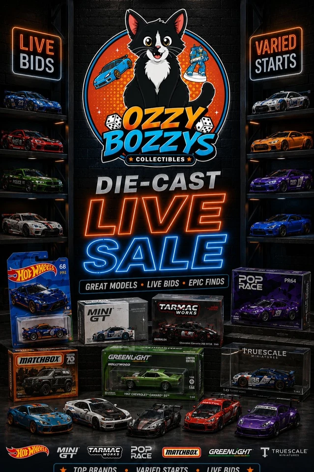 🔥Hot Wheels, Mini GT, MatchBox, Tarmac Works, Pop Race, TSM & GreenLight
