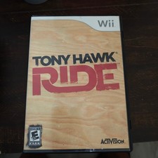 Tony Hawk Ride Standard Case Wii Activision Skateboarding Game
