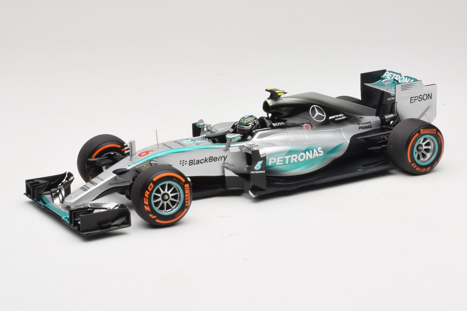 110150206 Mercedes W06 n6 N. Rosberg Japanese Grand Prix 2015 Minichamps 1/18