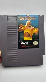 WWF WrestleMania (Nintendo NES 1985) Autentico! WWE HULK HOGAN gioco di wrestling