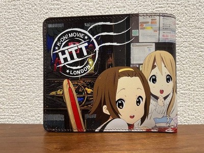 TBS Limited K-ON! Movie Bifold Wallet Cowhide Leather A Type New 2011 Rare