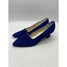 Dyeables by Highlights Purple Fabric Pumps Made in USA Women s Size 9